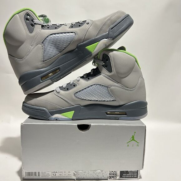 Nike Shoes Air Jordan 5 Retro “Green Bean” 2024 - Picture 3 of 5